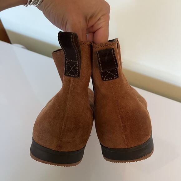 Sorel Mens Greely Chelsea Boots Waterproof Brown Leather Mens Size 11.5 Pull On - Picture 6 of 8